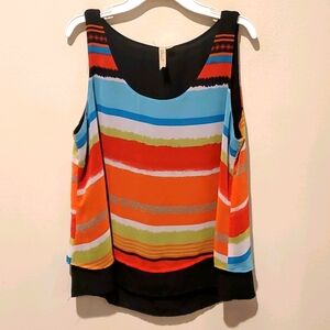 ❤ CHENAULT FLOWY TANK TOP, PL